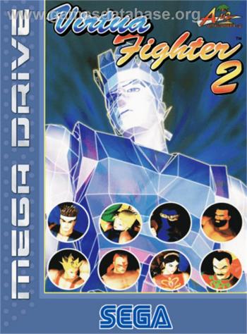 Cover Virtua Fighter 2 for Genesis - Mega Drive